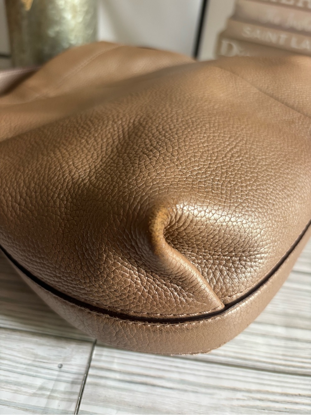 Coach Penelope pebbled leather hobo bag 16535 - Picture 8 of 15